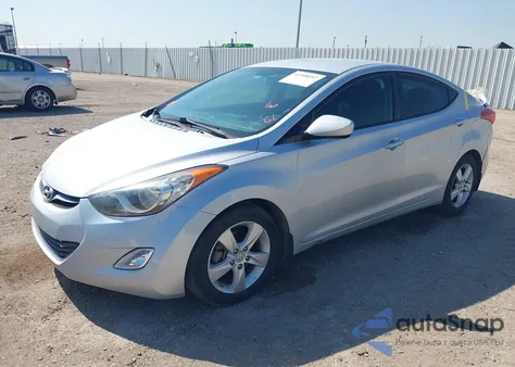 2013 Hyundai Elantra Gls из США, поврежденный, VIN 5NPDH4AE5DH250922